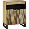Image de vidaXL Buffet Marron 60 x 33 x 75 cm bois de manguier massif