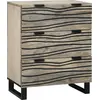Image de vidaXL Buffet Blanc 60 x 33.5 x 75 cm Bois de manguier massif