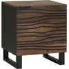 Image de vidaXL Table de chevet Noyer 40 x 33 x 46 cm Bois d'ingénierie