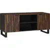 Image de vidaXL Unites TV Noyer 105 x 33 x 46 cm Bois d'ingénierie