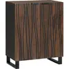 Image de vidaXL Buffet Noyer 60 x 33,5 x 75 cm Bois de mangue massif