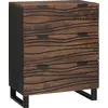 Image de vidaXL Buffet Marron 60 x 33.5 x 75 cm Bois de manguier massif