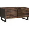 Image de vidaXL Table basse Noyer 80 x 50 x 40 cm Bois d'ingénierie