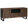 Image de vidaXL Unites TV 105 x 33 x 46 cm Noyer Bois d'ingénierie