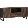 Image de vidaXL Unites TV 105 x 33 x 46 cm Noyer Bois d'ingénierie