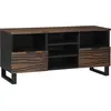 Image de vidaXL Unites TV avec tiroir Noyer 100 x 33 x 46 cm Bois d'ingénierie