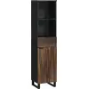 Image de vidaXL Armoire de salle de bain Noyer 38 x 33 x 160 cm