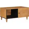 Image de vidaXL Table basse Marron Clair 100 x 54 x 40 cm Bois d'ingénierie