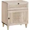 Image de vidaXL Table de chevet Blanc 50 x 33 x 60 cm Bois d'ingénierie