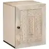 Image de vidaXL Cabinet de salle de bain avec stockage Blanc 38 x 33 x 48 cm