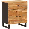 Image de vidaXL Armoire de lit Marron 50 x 33 x 60 cm Bois de mangue massif