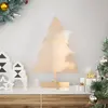 Image de vidaXL Arbre de Noël en bois pour décoration 70 cm bois massif