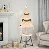 Image de vidaXL Arbre de Noël en bois pour décoration 110 cm bois massif