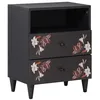 Image de vidaXL Table de chevet Multicolore 50 x 33 x 60 cm