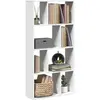 Image de vidaXL Bibliothèque Blanc 60x20x120,5 cm Bois d'ingénierie