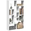 Image de vidaXL Bibliothèque blanc 72x20x120,5 cm bois d'ingénierie