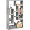 Image de vidaXL Bibliothèque gris béton 72x20x120,5 cm bois d'ingénierie