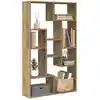 Image de vidaXL Bibliothèque chêne artisanal 72x20x120,5 cm bois d'ingénierie
