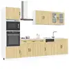 Image de vidaXL Ensemble d'armoires de cuisine 7 pcs Kalmar bois d'ingénierie