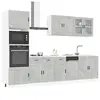Image de vidaXL Ensemble d'armoires de cuisine 7 pcs Kalmar bois d'ingénierie