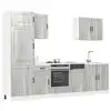 Image de vidaXL Ensemble d'armoires de cuisine 7 pcs Kalmar bois d'ingénierie