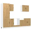 Image de vidaXL Ensemble d'armoires de cuisine 7 pcs Kalmar bois d'ingénierie, ensemble d'armoire, étagère de rangement, placard, armoire de cuisine