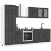 Image de vidaXL Ensemble d'armoires de cuisine 8 pcs Kalmar bois d'ingénierie