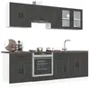 Image de vidaXL Ensemble d'armoires de cuisine 8 pcs Kalmar bois d'ingénierie
