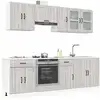 Image de vidaXL Ensemble d'armoires de cuisine 8 pcs Kalmar bois d'ingénierie