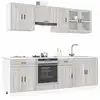 Image de vidaXL Ensemble d'armoires de cuisine 8 pcs Kalmar bois d'ingénierie