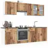 Image de vidaXL Ensemble d'armoires de cuisine 8 pcs Kalmar bois d'ingénierie