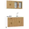 Image de vidaXL Ensemble d'armoires de cuisine 4 pcs Kalmar bois d'ingénierie