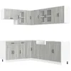 Image de vidaXL Ensemble d'armoires de cuisine 11 pcs Kalmar bois d'ingénierie