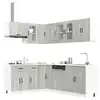Image de vidaXL Ensemble d'armoires de cuisine 11 pcs Kalmar bois d'ingénierie