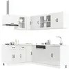 Image de vidaXL Ensemble d'armoires de cuisine 11 pcs Lucca bois d'ingénierie