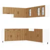Image de vidaXL Ensemble d'armoires de cuisine 11 pcs Kalmar bois d'ingénierie