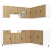 Image de vidaXL Ensemble d'armoires de cuisine 11 pcs Kalmar bois d'ingénierie