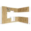 Image de vidaXL Ensemble d'armoires de cuisine 14 pcs Kalmar bois d'ingénierie