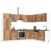 Image de vidaXL Ensemble d'armoires de cuisine 14 pcs Porto bois d'ingénierie