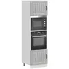 Image de vidaXL Armoires de four 2 pcs Kalmar sonoma gris bois d'ingénierie