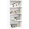Image de vidaXL Bibliothèque blanc 80x30x152 cm bois d'ingénierie