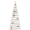 Image de vidaXL Sapin de Noël suspendu avec étoile supérieure 100 x 210 cm Branche naturelle