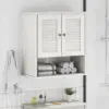 Image de vidaXL Armoire de salle de bain VIGO Blanc et Blanc Antique