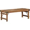 Image de vidaXL Table basse Marron 110 x 55 x 40 cm Bois Recyclé Solide