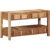 Image de vidaXL Meuble TV Marron 83 x 33 x 46 cm Bois Recyclé Solide