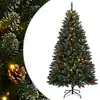 Image de vidaXL Sapin de Noël artificiel 300 LED 180 cm