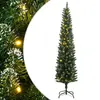 Image de vidaXL Sapin de Noël artificiel mince 300 LED 210 cm