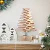 Image de vidaXL Arbre de Noël en bois pour décoration 60 cm bois massif de pin