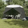 Image de vidaXL Tente moustiquaire avec toit avec évent Gris 320 x 320 x 218 cm