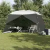 Image de vidaXL Tente moustiquaire avec toit avec évent Gris 380 x 380 x 225 cm
